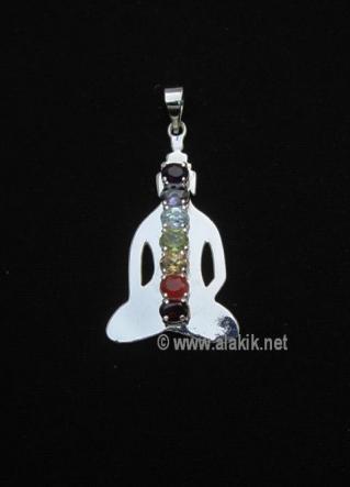 Chakra Metal Pendant